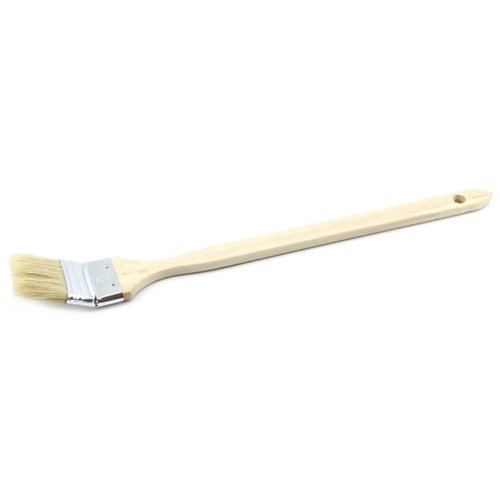 Benson Radiatorkwast - 50 mm - Smal - Houten Steel - Wit Benson Radiatorkwast - 50 mm - Smal - Houten Steel - Wit