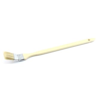Benson Radiatorkwast - Platte kwast - Houten steel - 30 mm - Voor muurverven - per stuk