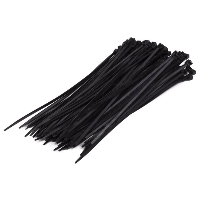 Hofftech Kabelbinders - 3.6 x 150 mm - UV-bestendig - Zwart - 100 stuks