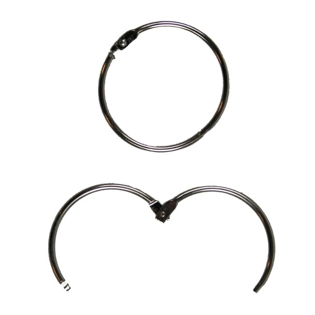 Benson Ronde marktring - Ø 60 mm - Metaal - Herbruikbaar - Voor sleutels en meer