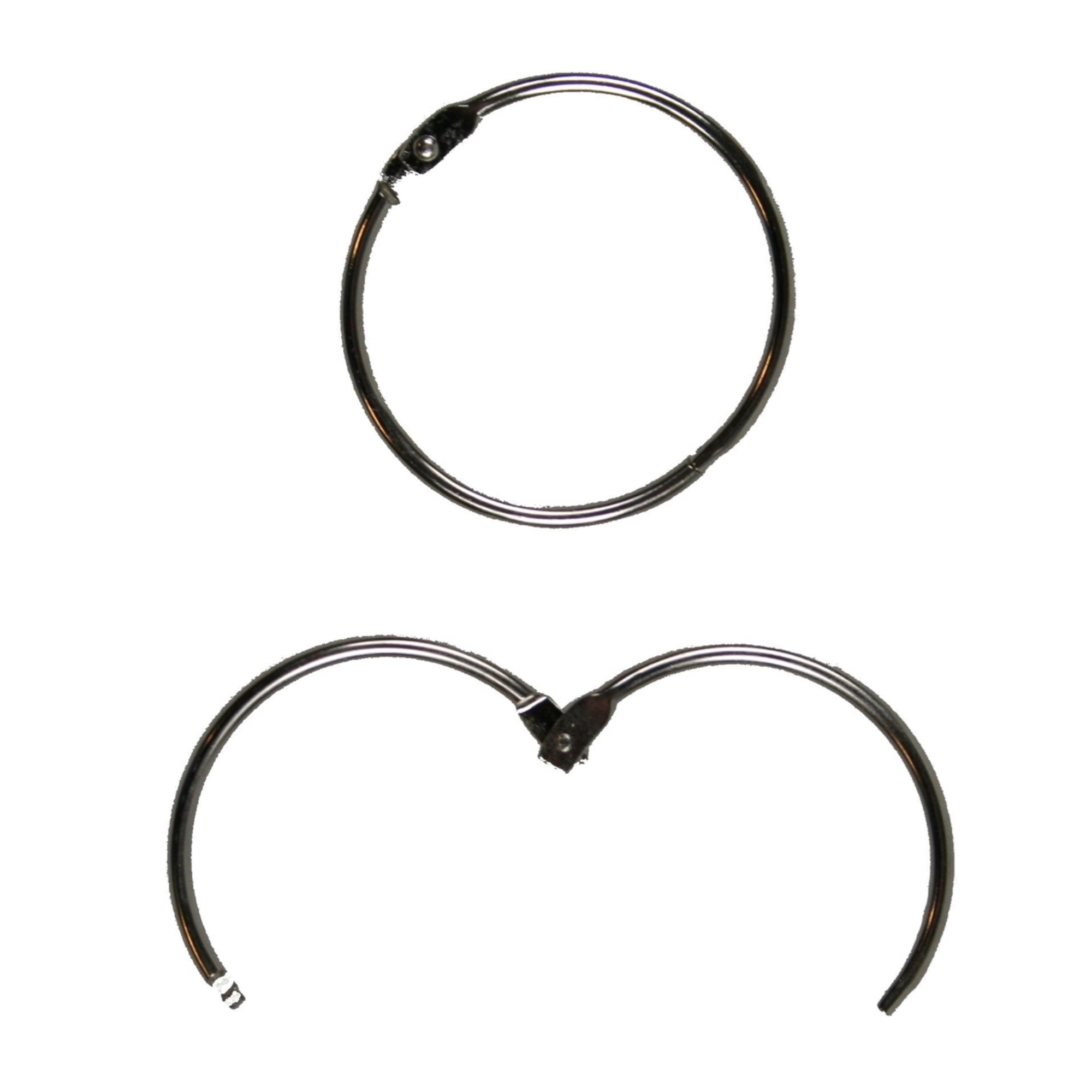 Benson Marktring met haak - Metaal - 125 mm - 100 stuks