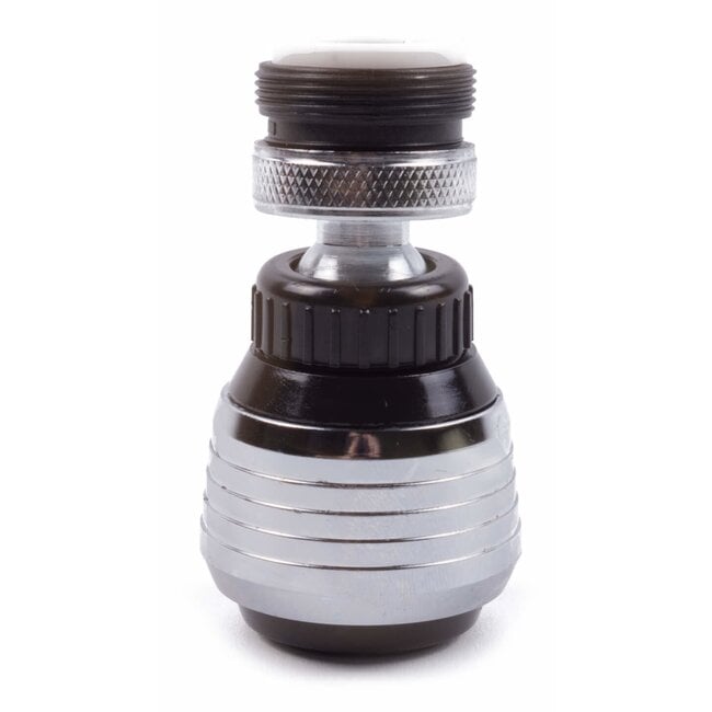 Benson Roterende kraansproeier - 360 graden draaibaar - 2 standen - Duits metaal - 6 cm