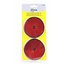 Benson Reflector - Rond - 85 mm - Rood - 2 stuks