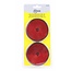 Benson Ronde reflectoren - rood - 85 mm - set van 2 - schroefbevestiging