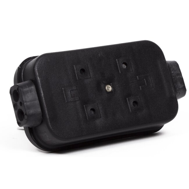 Benson Verdeeldoos - Waterdicht - 6-polige kroonverbindingsstrip - Kunststof - Trucks, tractoren, aanhangwagens