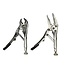 Benson Mini-griptang set - rechte bek - snelspanner - traploos instelbaar - 100 mm - 2 stuks