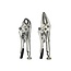 Benson Mini-griptang set - rechte bek - snelspanner - traploos instelbaar - 100 mm - 2 stuks