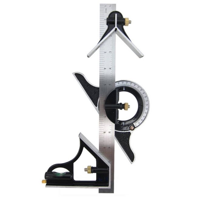 Benson Multifunctionele winkelhaak - zwaaihaak - roestvrij staal - 300 mm