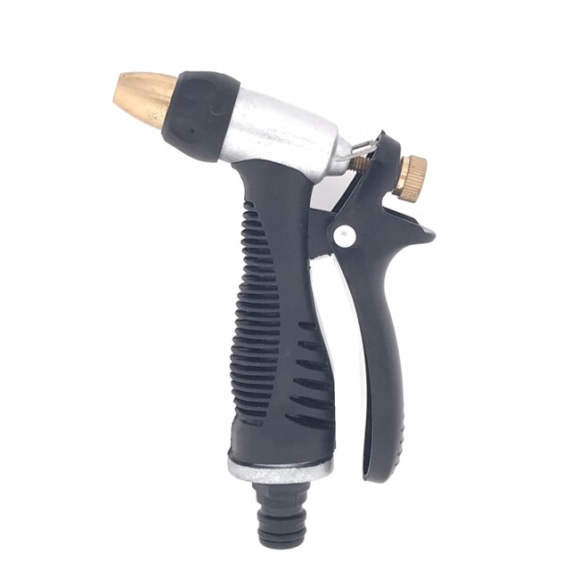 Benson Verstelbare pistoolsproeier - Duurzaam messing - Universele slangkoppeling