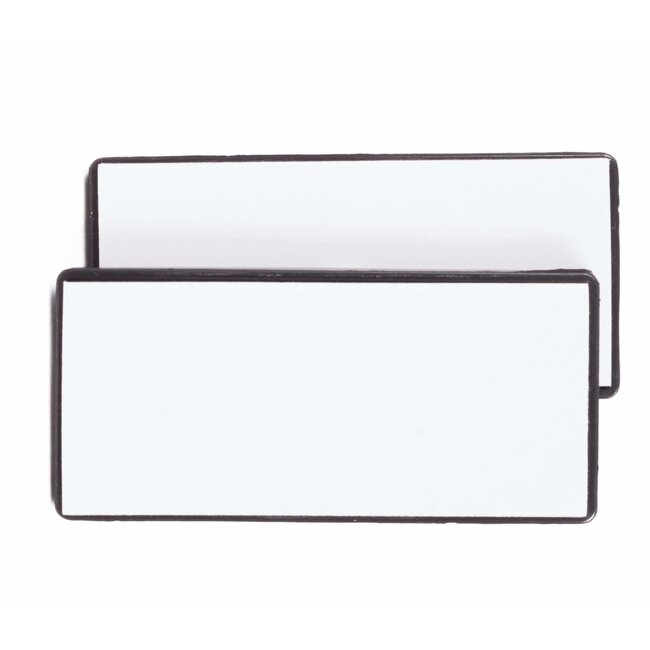 Benson Zelfklevende reflectoren - rechthoekig - oranje - 86 x 40 mm - 2 stuks