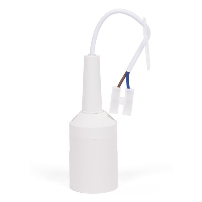 Benson Verhuisfitting E27 - Inclusief kabel en ophangoog - Wit