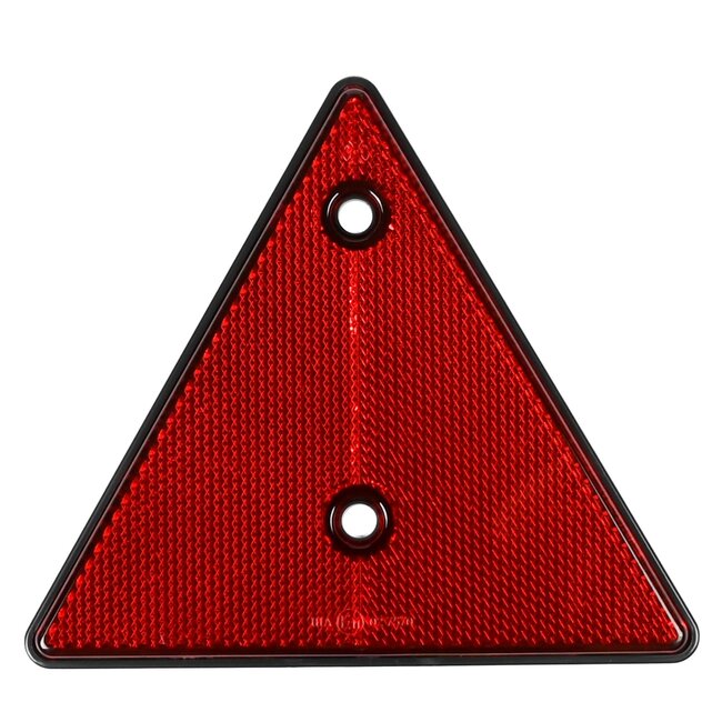 Benson Driehoekige reflector - 15,5 cm - rood - set van 2 - E-keur