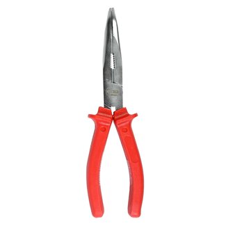 Benson Gebogen radiotang - precisie grijpen en knippen - 200 mm - rood