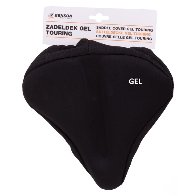 Benson Comfortabel zadeldek - gel - uitsparing stuitje - universeel - anti-slip