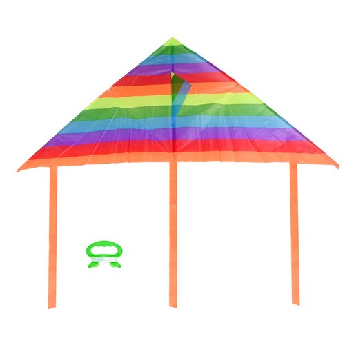Benson Vlieger Regenboog 120 cm - Complete Set Benson Vlieger Regenboog 120 cm - Complete Set