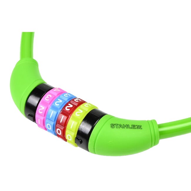 Benson Kabelslot met cijfercode - Ø 10 mm - 650 mm - Verrassingskleur