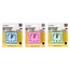 Benson Kleine reiswekker met alarm - compact - assorti kleuren - 6 x 5,5 x 3 cm