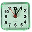 Benson Kleine reiswekker met alarm - compact - assorti kleuren - 6 x 5,5 x 3 cm