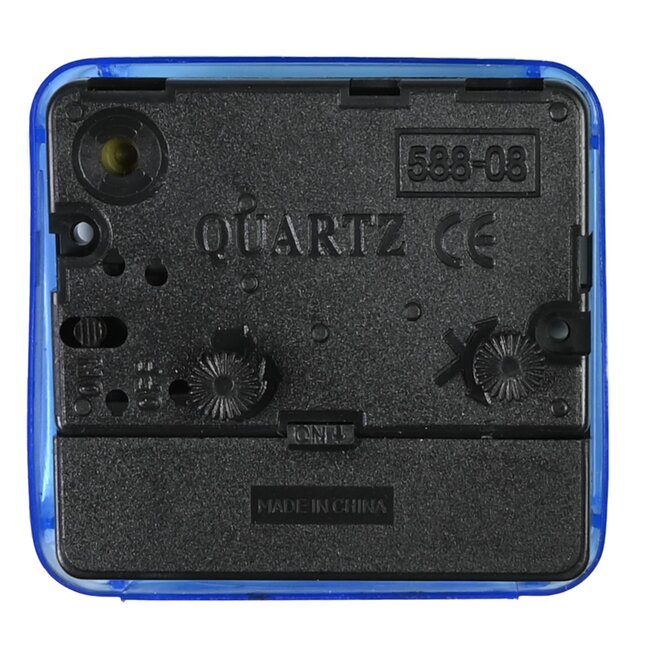 Benson Kleine reiswekker met alarm - compact - assorti kleuren - 6 x 5,5 x 3 cm