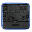 Benson Kleine reiswekker met alarm - compact - assorti kleuren - 6 x 5,5 x 3 cm