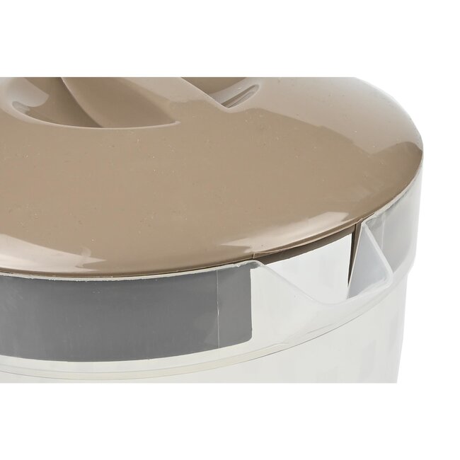 Benson Ruime schenkkan met deksel - 4 liter - transparant kunststof - assorti kleuren