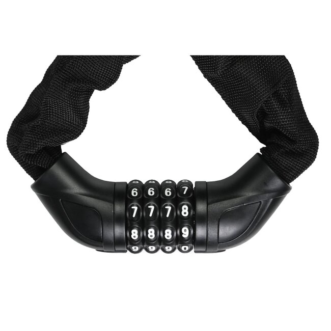 Stahlex Cijferslot - Gehard Staal - SuperSafe Cilinder - Canvas Hoes - 90 cm - Zwart