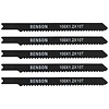 Benson Universele Decoupeerzaagbladen met U Schacht voor Hout - 5 delig Benson Universele Decoupeerzaagbladen met U Schacht voor Hout - 5 delig