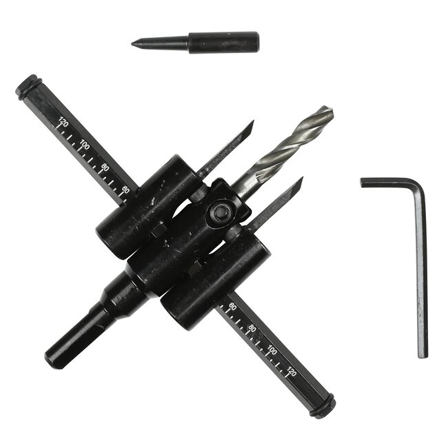 Benson Cirkelsnijder - Hardmetalen - Ø 30-200 mm - Voor Diverse Materialen