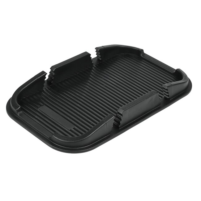 Benson Antislip pad voor smartphone - opstaande rand - 186 x 112 x 20 mm - zwart