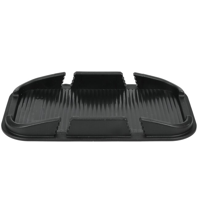 Benson Antislip pad voor smartphone - opstaande rand - 186 x 112 x 20 mm - zwart