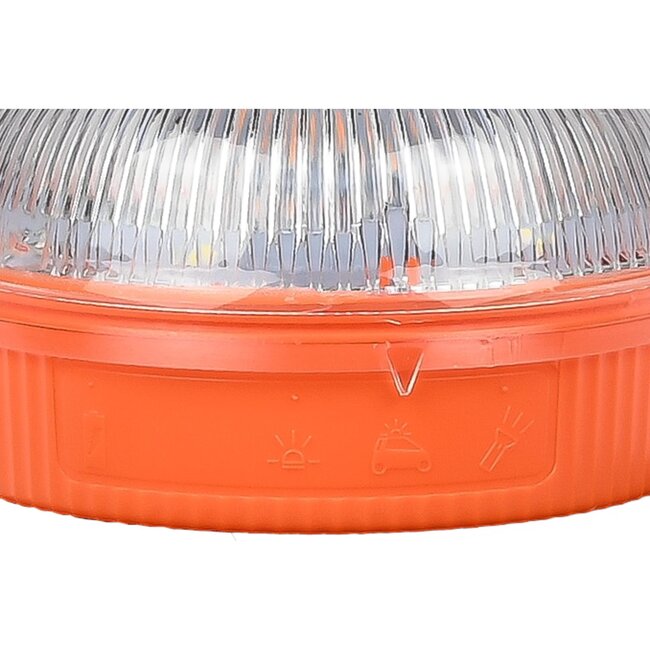 Benson Nood- en waarschuwingslicht - 360º zichtbaarheid - Inclusief 9V batterij - Ø 90 mm