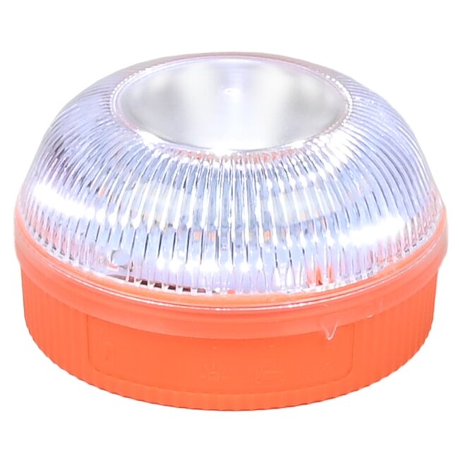 Benson Nood- en waarschuwingslicht - 360º zichtbaarheid - Inclusief 9V batterij - Ø 90 mm