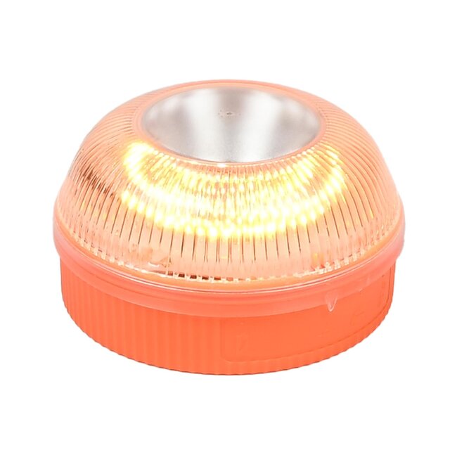 Benson Nood- en waarschuwingslicht - 360º zichtbaarheid - Inclusief 9V batterij - Ø 90 mm