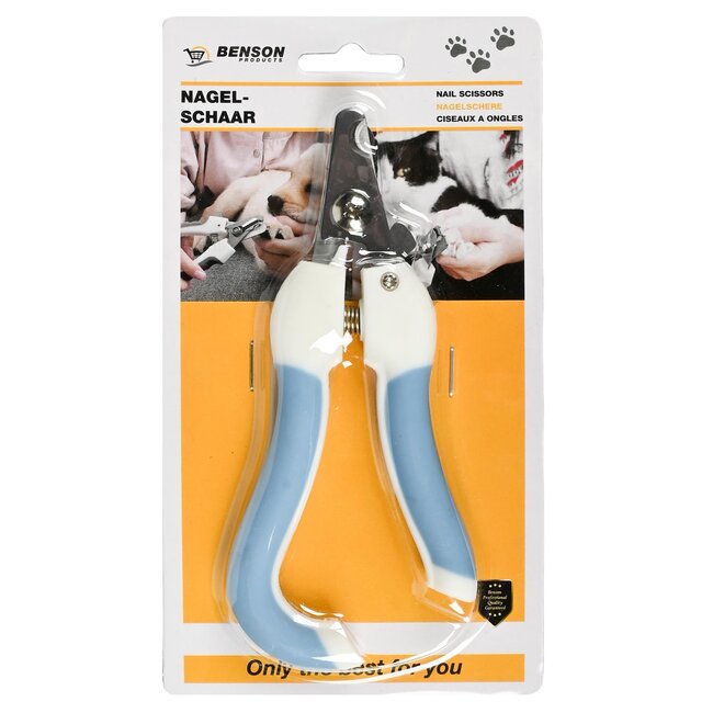 Benson Nagelschaar voor huisdieren - Veiligheidsvergrendeling - 16 cm - Kunststof en roestvrij staal