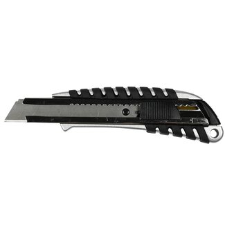 Benson Stanleymes - Afbreekbaar - Anti-slip handvat - Automatische vergrendeling - 18 mm - Zwart