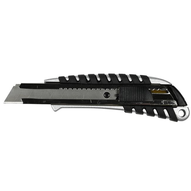 Benson Stanleymes - Afbreekbaar - Anti-slip handvat - Automatische vergrendeling - 18 mm - Zwart