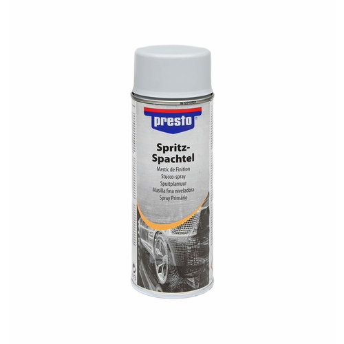 Presto Spuitplamuur Grijs - 400 ml Presto Spuitplamuur Grijs - 400 ml