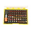 Hofftech Complete bitset - 61-delig - snelwisselhouder - kleurcodering - chroom-vanadiumstaal