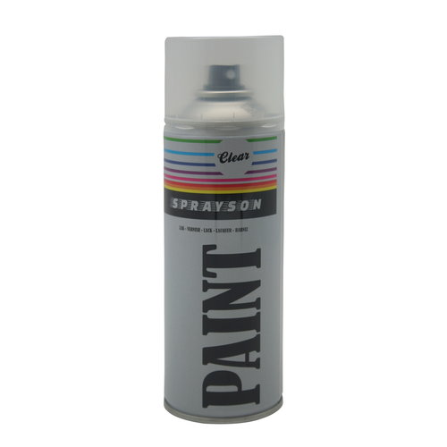 Sprayson Verf Spuitbus - Spuitlak - Blanke Lak - 400 ml Sprayson Verf Spuitbus - Spuitlak - Blanke Lak - 400 ml