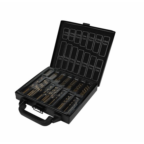 Hofftech HSS Borenset - Cobalt Coated - 101 delig Hofftech HSS Borenset - Cobalt Coated - 101 delig