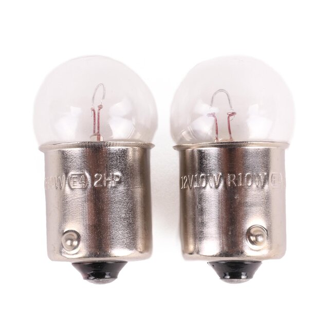Benson Set remlichtbollen - 12V - 10W - R10W BA15S - 2 stuks