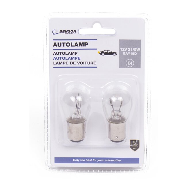Benson Achterlicht en remlicht - 12V - Bay15D fitting - Set van 2 stuks