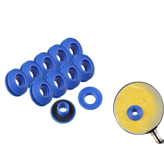 Benson Plastic zeilogen - Ø 11 mm - set van 10 - ideaal voor zeilreparatie en boot covers