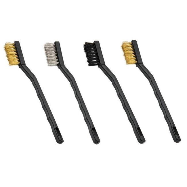 Benson Compacte staalborstels - roest verwijderen - 175 mm - set van 4