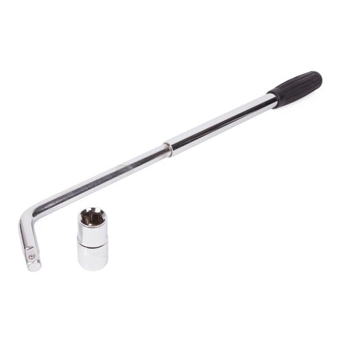 Benson Telescopische Wielmoersleutel Sleutelmaat 17 en 19 mm Benson Telescopische Wielmoersleutel Sleutelmaat 17 en 19 mm