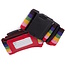 Benson Kofferspanband - Regenboogkleur - 183 cm - Inclusief gegevenskaartje - 5 cm breed