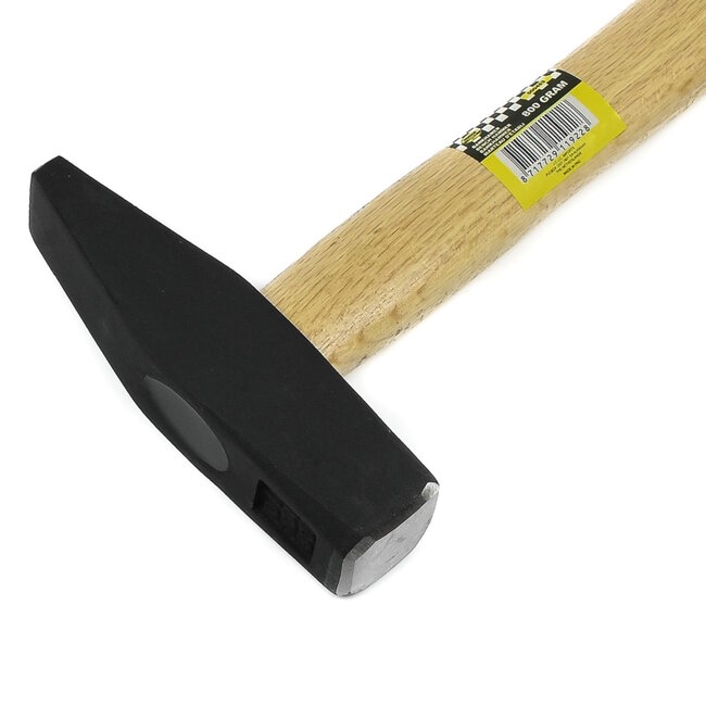 Benson Bankhamer - 800 gram - Houten steel - Onbreekbare handgreep - 37 cm