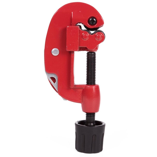 Benson Pijpensnijder - Hardmetaal - Ø 3-28 mm - Inclusief pijpfrees - Rood