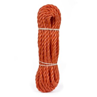 Benson Sterk polypropyleen touw - 8 mm - 10 meter - oranje