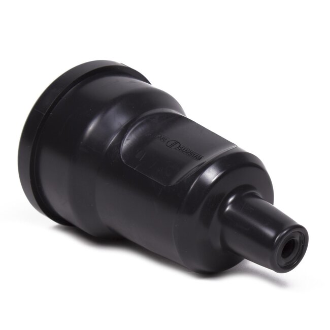 Benson Stekker met randaarde - PVC - zwart - veilige aansluiting